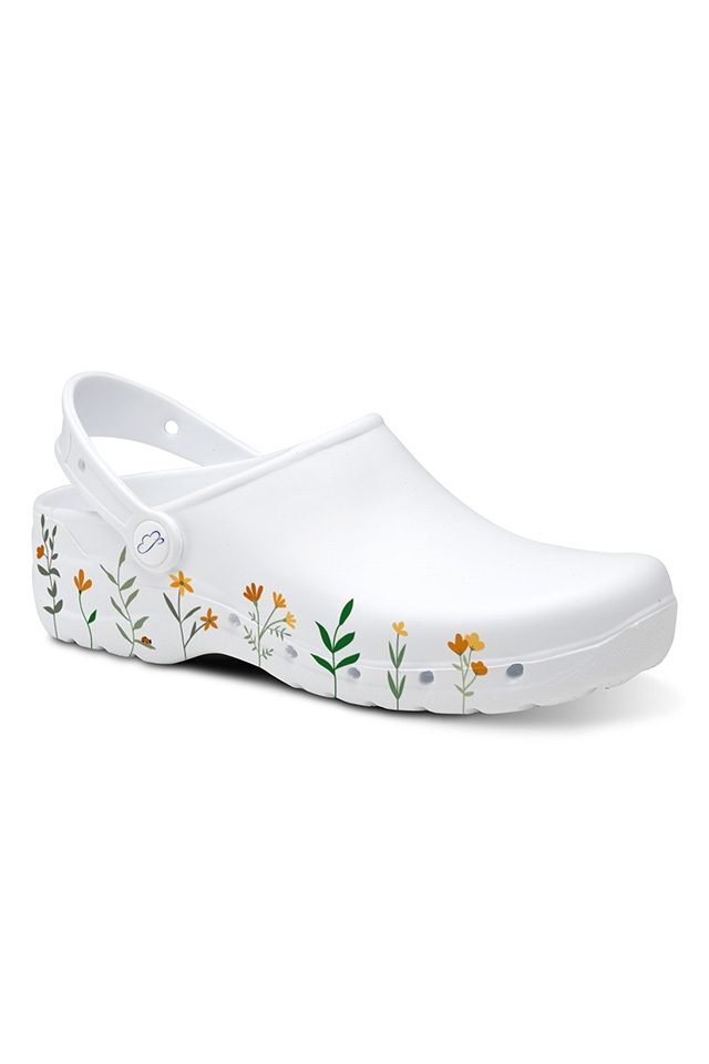 Flotantes Pomladne bele antibakterijske unisex medicinske cokle